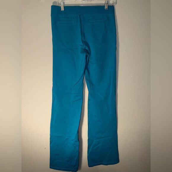 Betabrand blue Midrise bootcut pull on dress pants medium long - Picture 3 of 6
